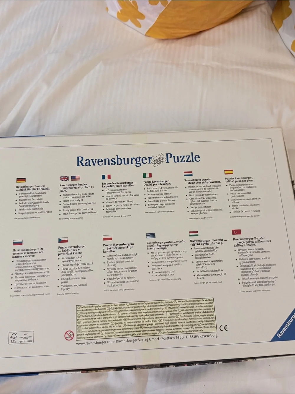 : Ravensburger Harry Potter Bumper Puzzle Pack 4 x 100 Piece Puzzles Preloved.